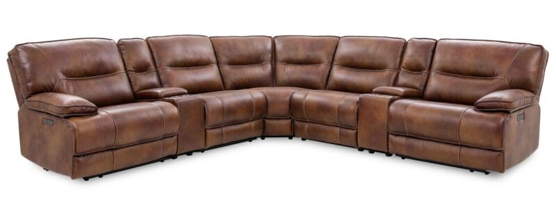 Morrocco Light Brown Sectional