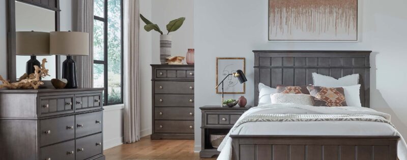 B114 Cortland Steel Gray Bedroom