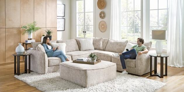 Bucktown Parchment Sectional