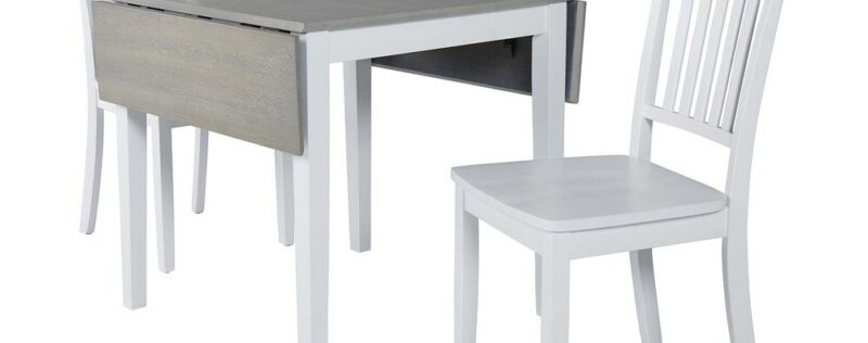 D624 Simplicity White Dining