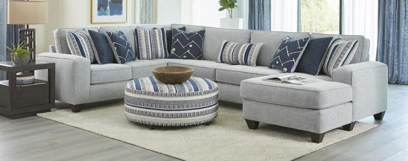 Persia Indigo Sectional