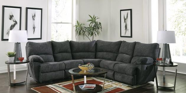 Shane Charcoal Sectional