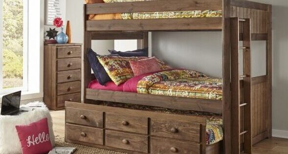 Full-Full Trundle Bunkbed