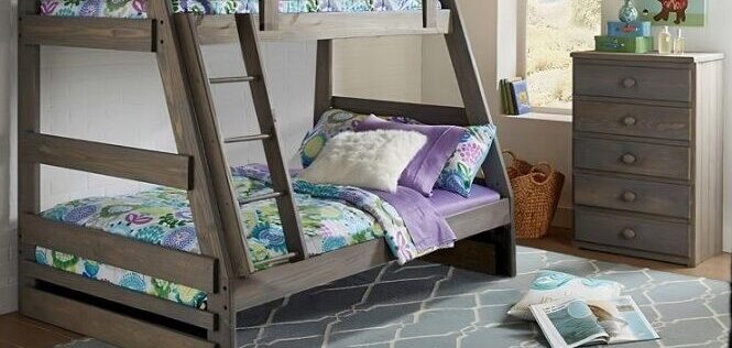 Twin-Full Grey Bunkbed