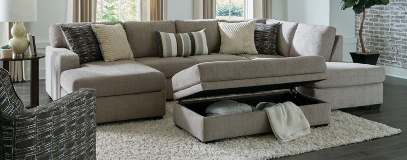 Brianna Pewter Sectional