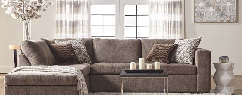 1100 Angora Tabby Sectional