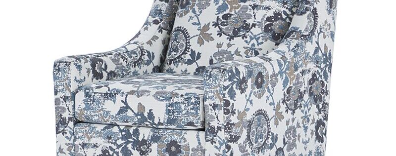 1500 Suzani Haze Accent Chair