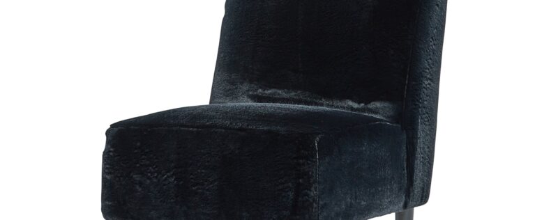 1550 Cottontail Black Accent Chair