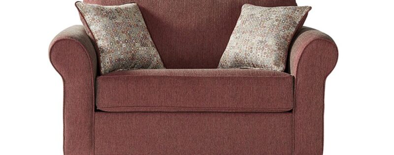 1750 Tully Crimson Twin Sleeper