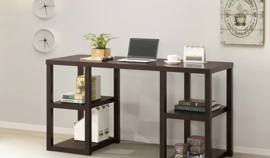 405-715 Cappuccino Oak Desk