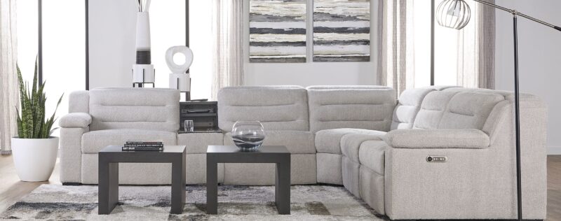 53016 Solace Platinum Sectional