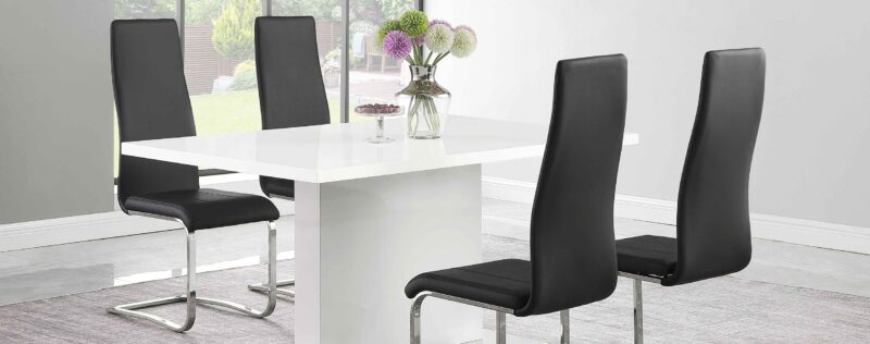 Agnes Black & White Dining