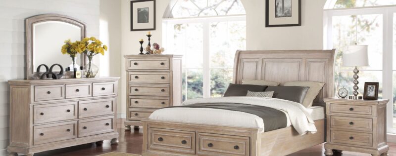 Allegra Pewter Bedroom