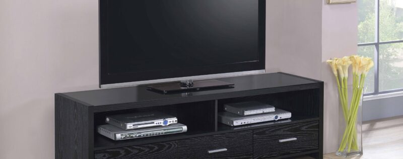 Alton Black Oak 62in TV Stand
