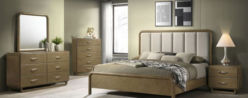 Amsbury Nutmeg Bedroom