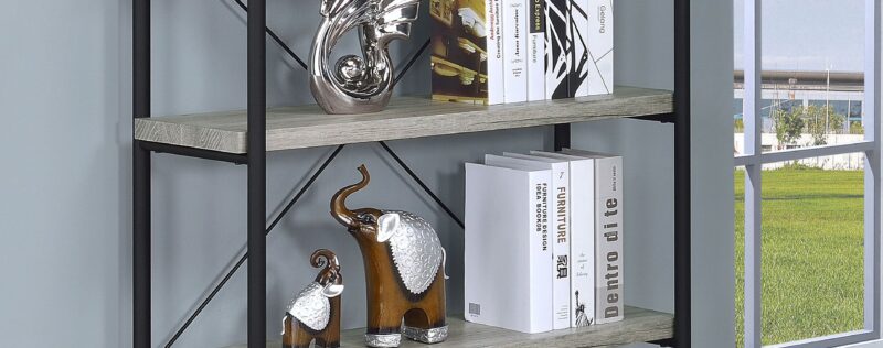 Analiese Driftwood Bookcase