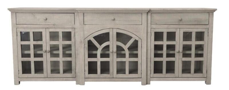 Arche Antique White 105in TV Stand