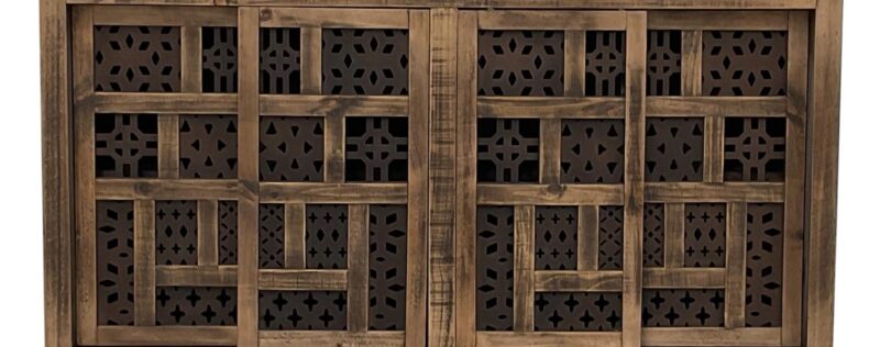 Binx Pine 70in TV Stand