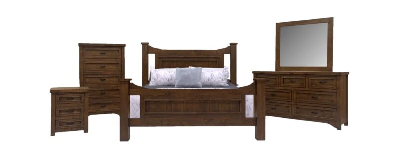 Bozeman Brown Bedroom