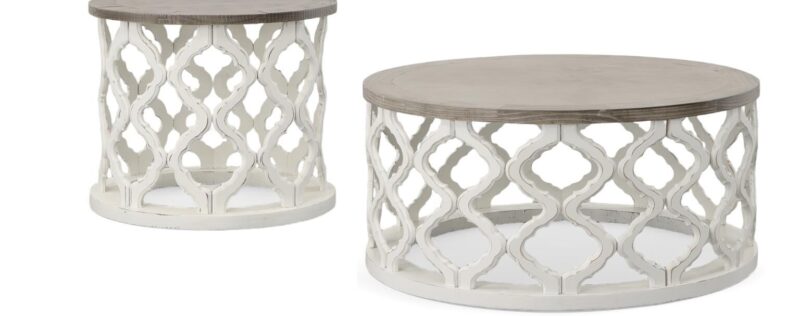 Brocade Nero White Coffee