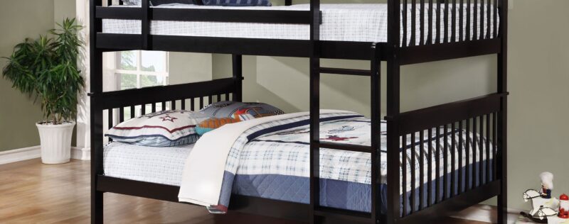 Chapman Black T-T to F-F Bunkbed