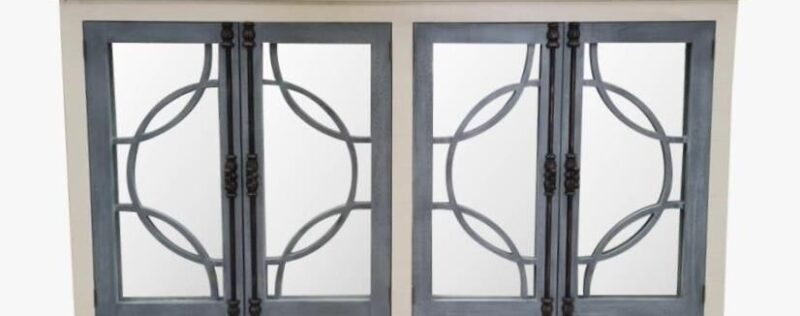 Circle Door 78in TV Stand