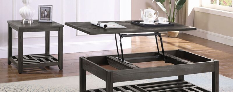 Cliffview Grey Lift Top Coffee