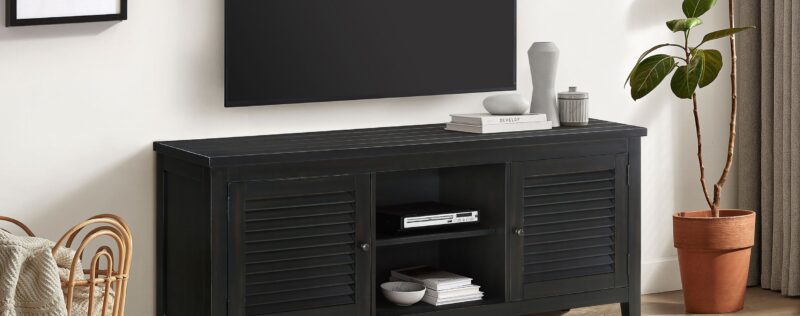 Concord Distressed Java 60in TV Stand