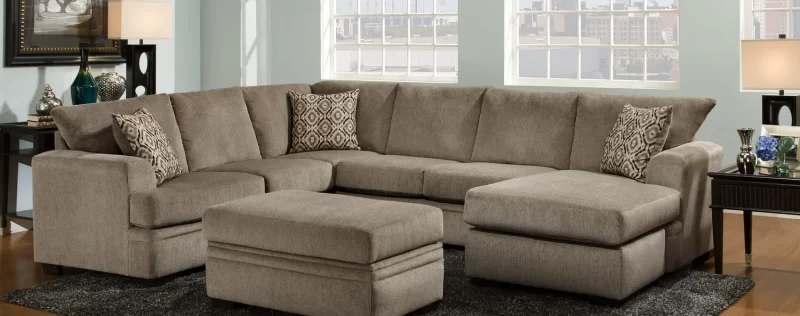 Cornell Pewter Sectional