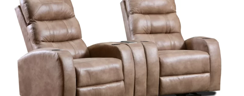 Crow Camel Double Recliner