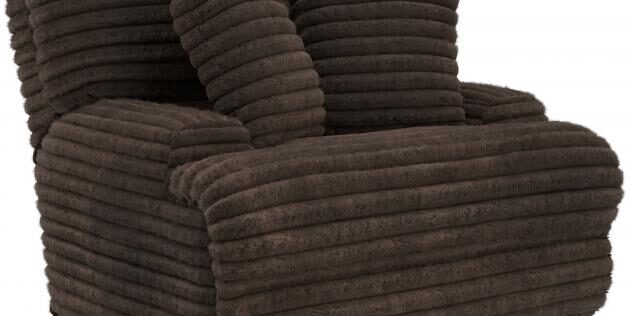 Cushy Chocolate Recliner