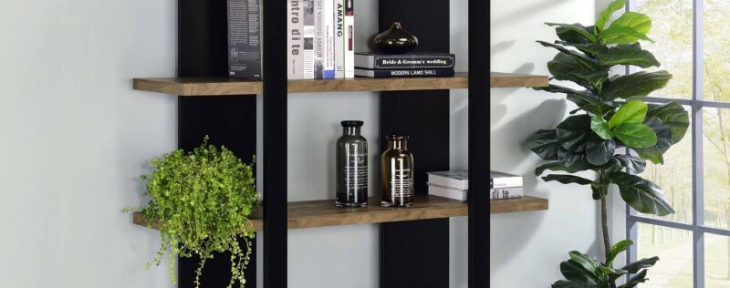 Danbrook Aged Walnut Bookcase