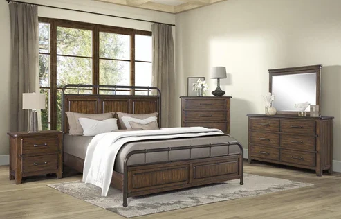 Danville Brown Bedroom
