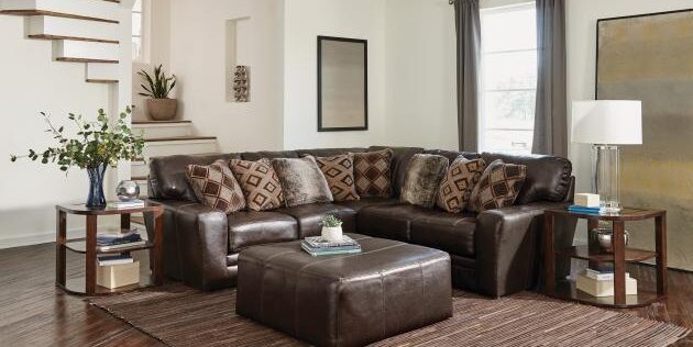 Denali Chocolate Sectional, Mod