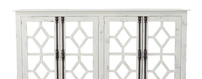 Diamond White 78in TV Stand