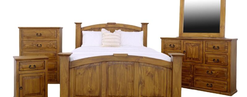 Econo Oak Bedroom