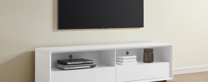 Ellice White 71in TV Stand