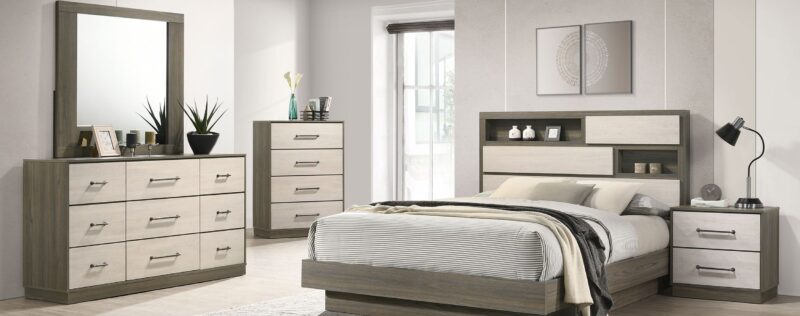 Fenwick Grey Oak Bedroom