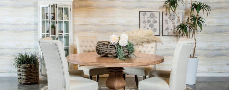 Florence Rustic Honey Dining