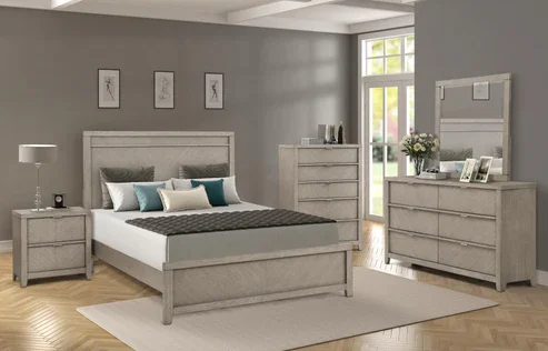 Fresno Taupe Bedroom