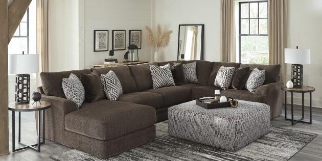 Galaxy Chocolate Sectional, Mod