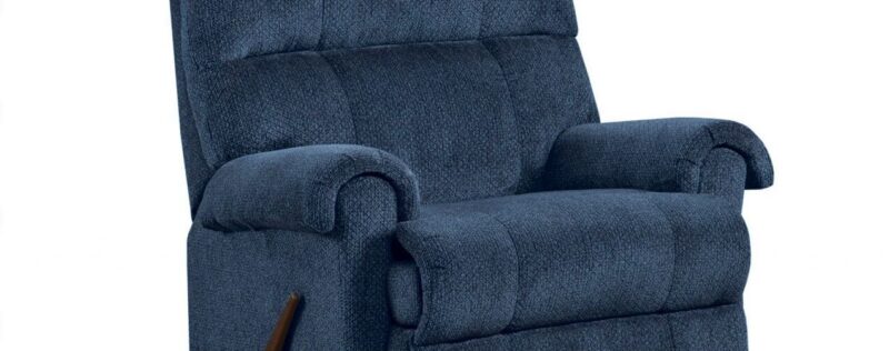 Galen Navy Recliner