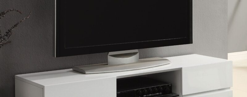 Galvin White 55in TV Stand