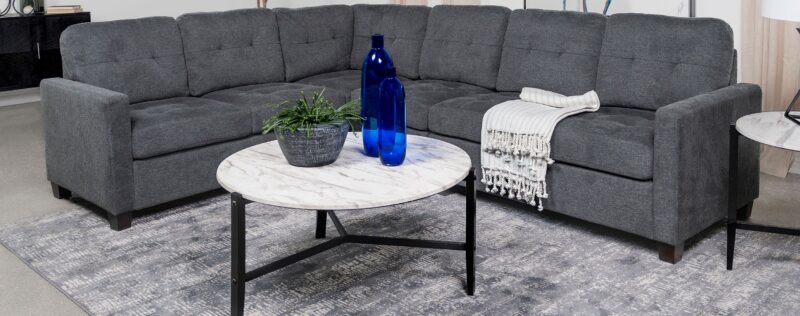 Georgina Steel Sectional, Mod.