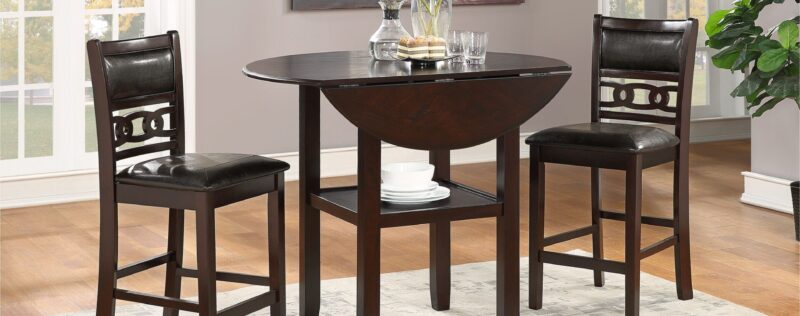 Gia Ebony Dropleaf Pub