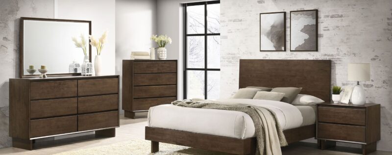 Glenwood Warm Brown Bedroom