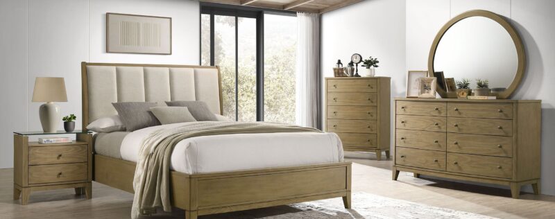 Granada Natural Pine Bedroom