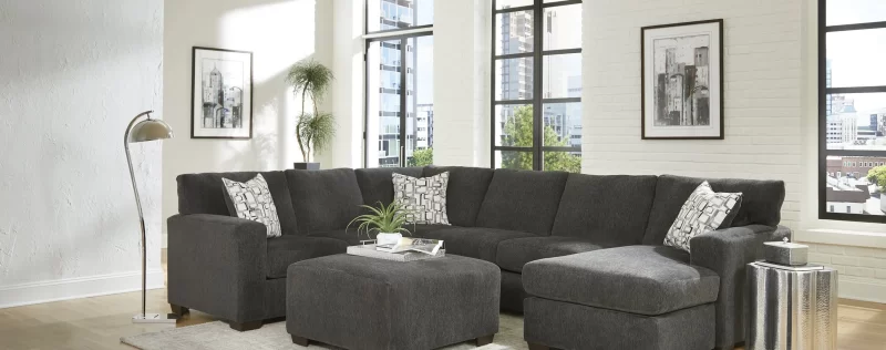 Greenland Charcoal Sectional