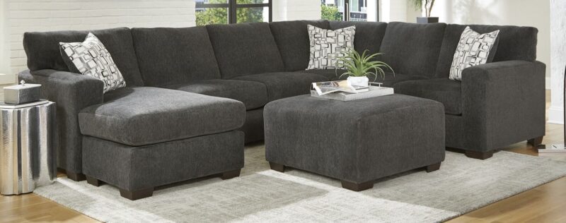 Griffin Charcoal Sectional