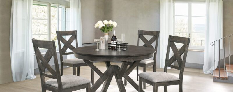 Gulliver Brown Round Dining